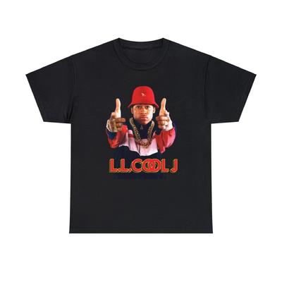 Хлопковая футболка LL Cool J, Футболка LL Cool J, Рэп-музыка