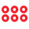 25 шт. красные силиконовые прокладки Grolsch для бутылок с откидной крышкой и уплотнения для бутылок домашнего пива