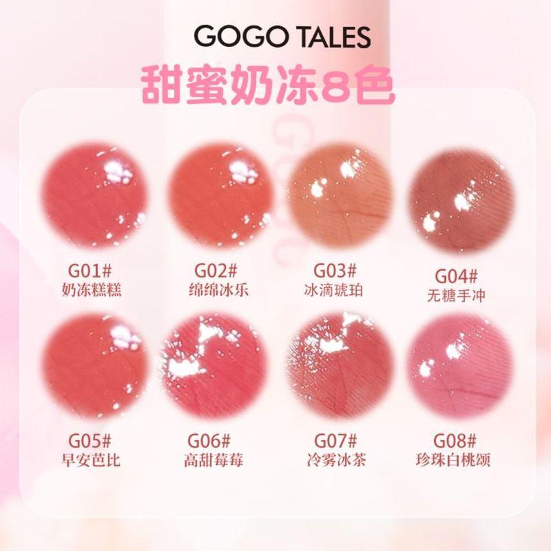 GOGO TALES - Увлажняющий тинт-карандаш для губ Light Sensation (5-8)