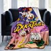 1pc, DuckTales Adventure: Cozy Home Decor & Gifts Soft Flannel Blanket for Bedroom, Living Room, Travel, Camping, Car
