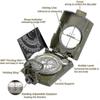 Professional Multifunctional Compass, All Metal Military Waterproof High-precision Compass