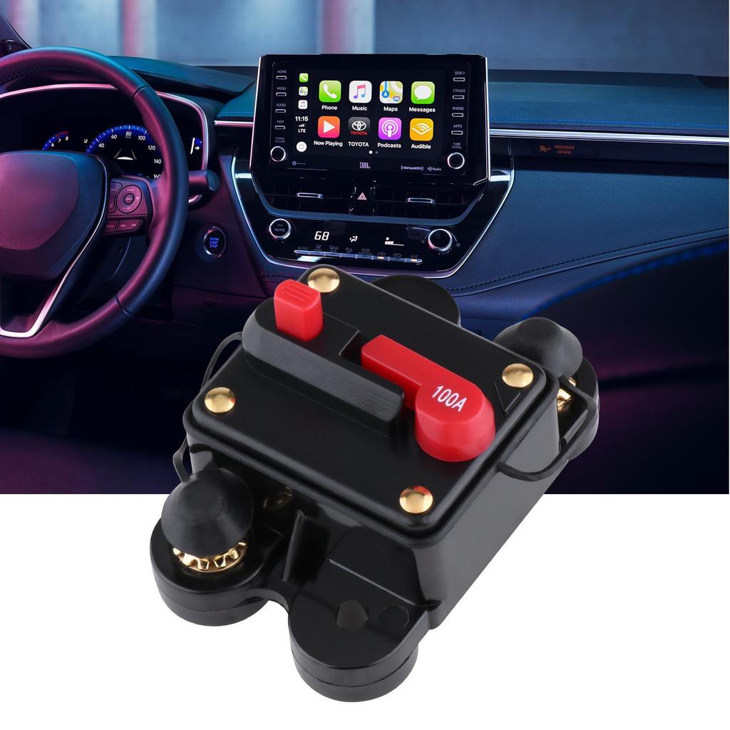 Автомобильный яхта лодка автофургон предохранитель сброс постоянного тока 12 В водонепроницаемый 40A 50A 60A 70A 80A 100A 120A 150A 200A 250A 300A