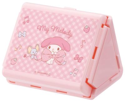 Скейтбордист Антибактериальный Складной Онигири Рисовый Шарик Ланч Sanrio My Melody Большие Девочки FON1AG67972 Чехол, Держатель, Коробка, Лента,