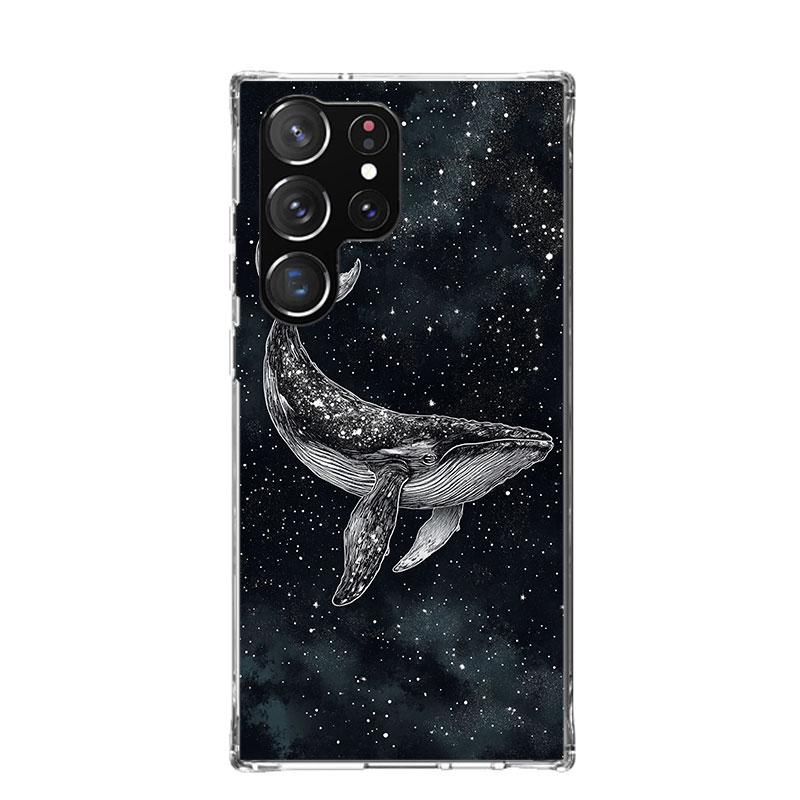 Чехол для телефона "Горбатый кит - Морской гигант" для Samsung Galaxy S26 S25 Edge S24 S23 FE S22 Ultra S21 Plus S20 + Fundas Cover Coque Galax