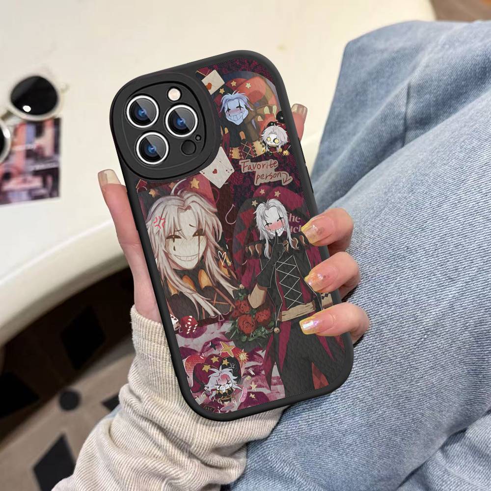 Чехол для телефона 'Цирк Уродцев Пьеро' для iPhone 11 12 13 14 15 16 Pro Max Mini Plus Мягкий кожаный чехол