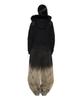 Aakam Fur Camo Contrast Jacket (Black)