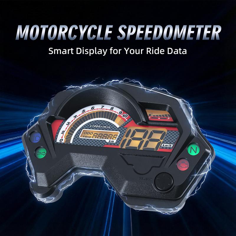 For Yamaha FZ S/FZ16/Fz V1/Fazer Speedometer Assembly Meter Digital Tachometer Dashboard Speedometer LED Display