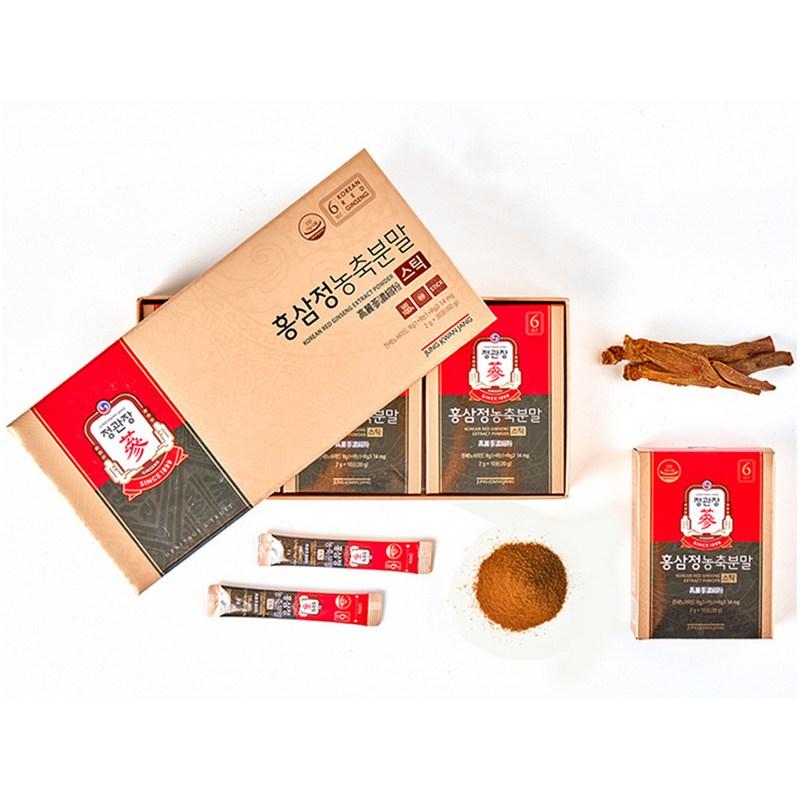 Концентрированный порошок экстракта красного женьшеня CheongKwanJang 30 шт., 60 г, 1 шт.