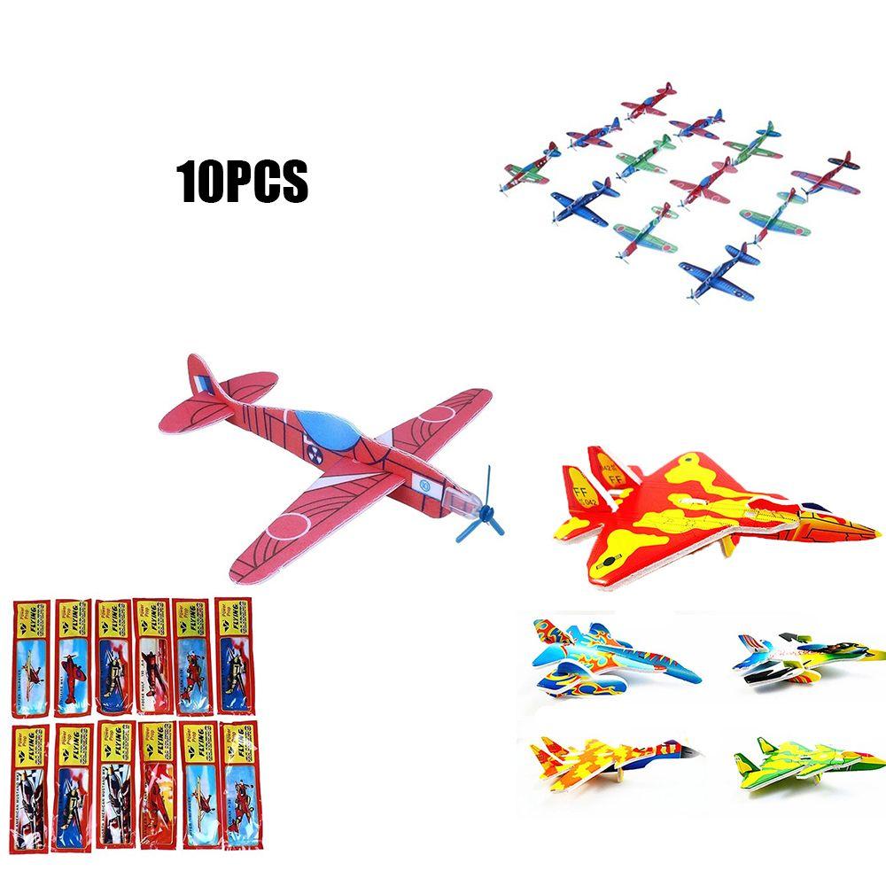 Randomly 3D Assembly DIY foam Flying Gider Planes Aeroplane toy Airplane Model Aircraft Fighter