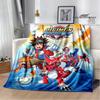 Digimon cartoon printed blanket Flannel Warm blankets Soft and comfortable blanket bed linings cubre cama Birthday Gift