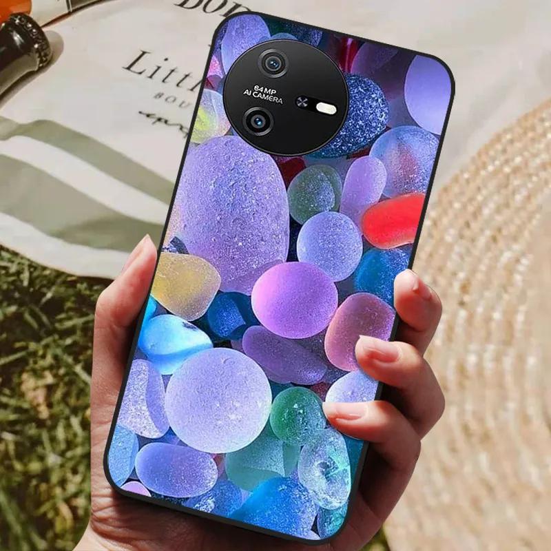 Чехол для Blackview Oscal Tiger 12, крутой силиконовый TPU с рисунком, мягкая крышка для чехлов OSCAL TIGER 12, черный защитный корпус для телефона