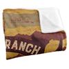 Yellowstone Silky Skull Supersoft Blanket
