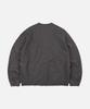 FRIZMWORKS Хлопковая футболка-henley с длинным рукавом _ Угольный