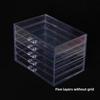 3-120grid Drawer Style Bead Storage Box Handmade DIY Materials Jewelry Box Multi-Grid Classification Elegant Accessories