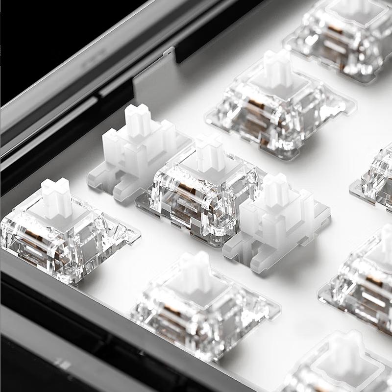 AOC K98 Transparent Keycap Three-Mode RGB Mechanical Keyboard