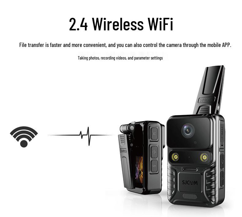 SJCAM A50 Waterproof HD Night Vision Law Enforcement Chest Camera
