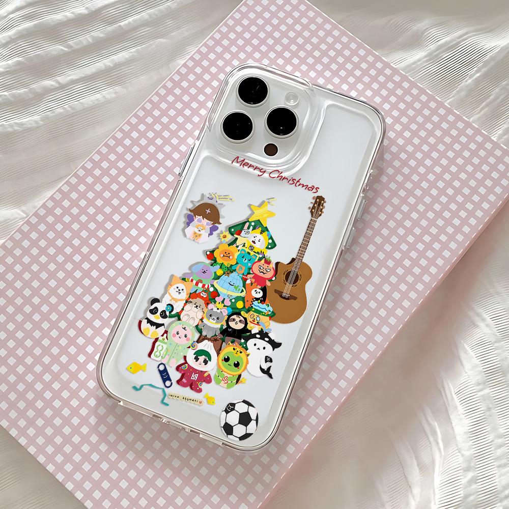Аниме M-Талисман GMMTVS Чехол для телефона для IPhone 17 16 16e 15 14 13 12 11 Mini Pro Max X XR XSMax 7 8 Air Plus Прозрачная задняя крышка