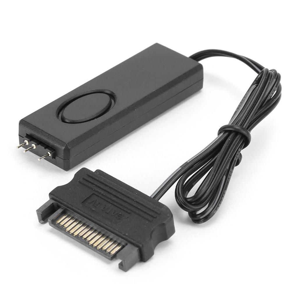 Радиочастотный пульт дистанционного управления вентилятором контроллер освещения ПК аксессуары 5 В Symphony ARGB черный SATA-Pin(черный )