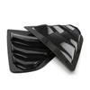 For Toyota Camry Sedan 2018- Car Rear Louver Window Side Shutter Cover Trim Sticker Vent Scoop ABS Carbon Fiber Accessories