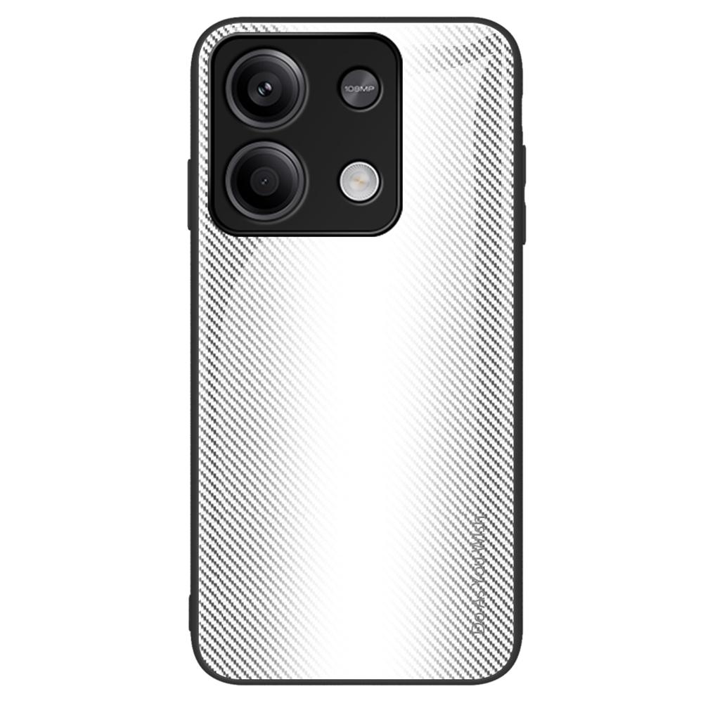 Для Xiaomi Redmi Note 13 5G чехол из закаленного стекла, задняя крышка из мягкого ТПУ с рамкой для телефона