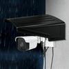 Waterproof Turret Dome Camera Shield Cover 1 Set Rainproof Protective Box for Outdoor Wall Mount Installation