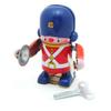 Retro Style Wind Up Walking Robot Drumming Robot Vintage Mechanical Clockwork  Kids Toy