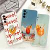 Чехол для телефона A-Aperol Art S-Spritz для Samsung S30,S25,S24,S23,S21,S22,S20,S10,5G,FE,lite,PIus,Ultra Прозрачный чехол