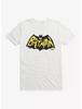 Comics BatUnisex Bat Logo White TShirt