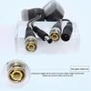 5Pairs(10PCS) ESCAM Passive CCTV Coax BNC Power 4K Video Balun Transceiver RJ45 BNC male Connectors to for CCTV video Camera