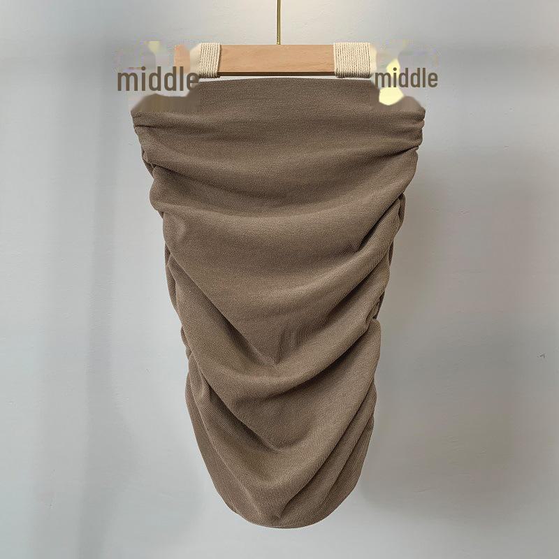 Корейская плиссированная короткая юбка Dongdaemun с высокой талией — стройная, сексуальная и модная мода для женщин