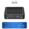 Quad-Core J1900 Dual-Network Embedded Industrial Mini PC