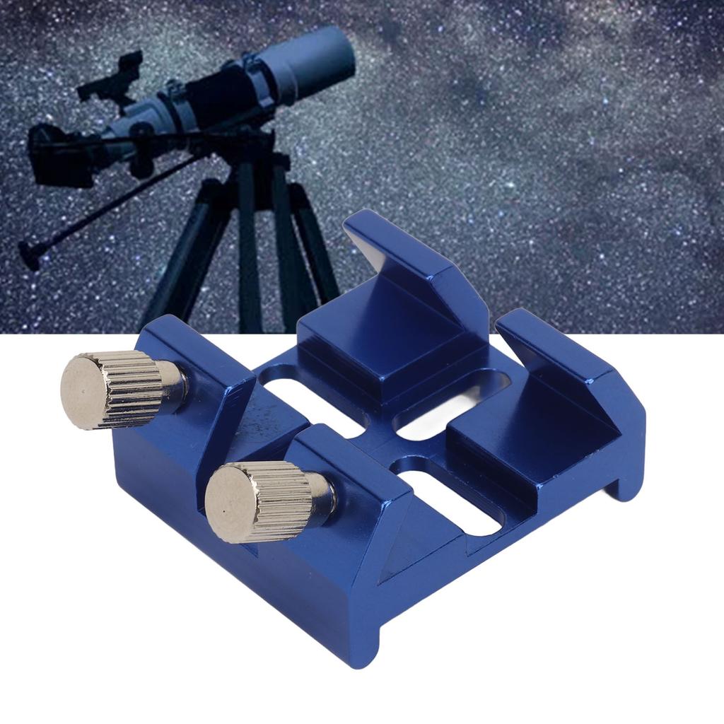 Dovetail Base for Finder Scope Aluminium Alloy Optical Telescope Finderscope Mount Bracket for Optical Telescope