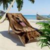 American Cocker Spaniel Print Beach Towel, Large Soft Quick Dry Towel for Beach Camping Swimming