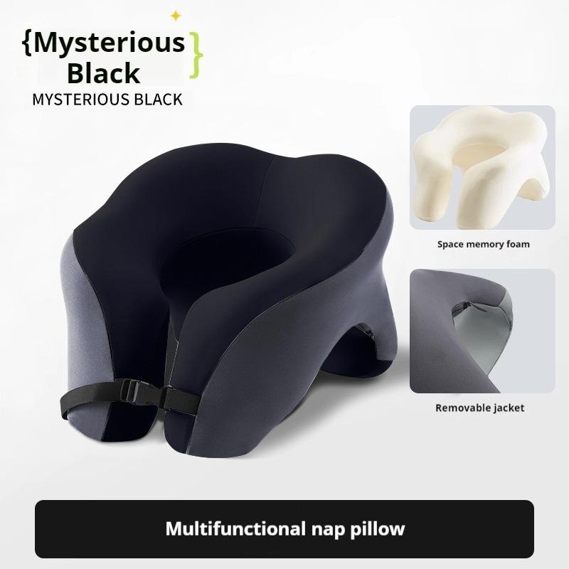 Подушка для путешествий 2 в 1 лицом вниз с охлаждающим гелем и пеной с эффектом памяти Подушка для лица для расслабления рук Сон на столе во время обеденного перерыва