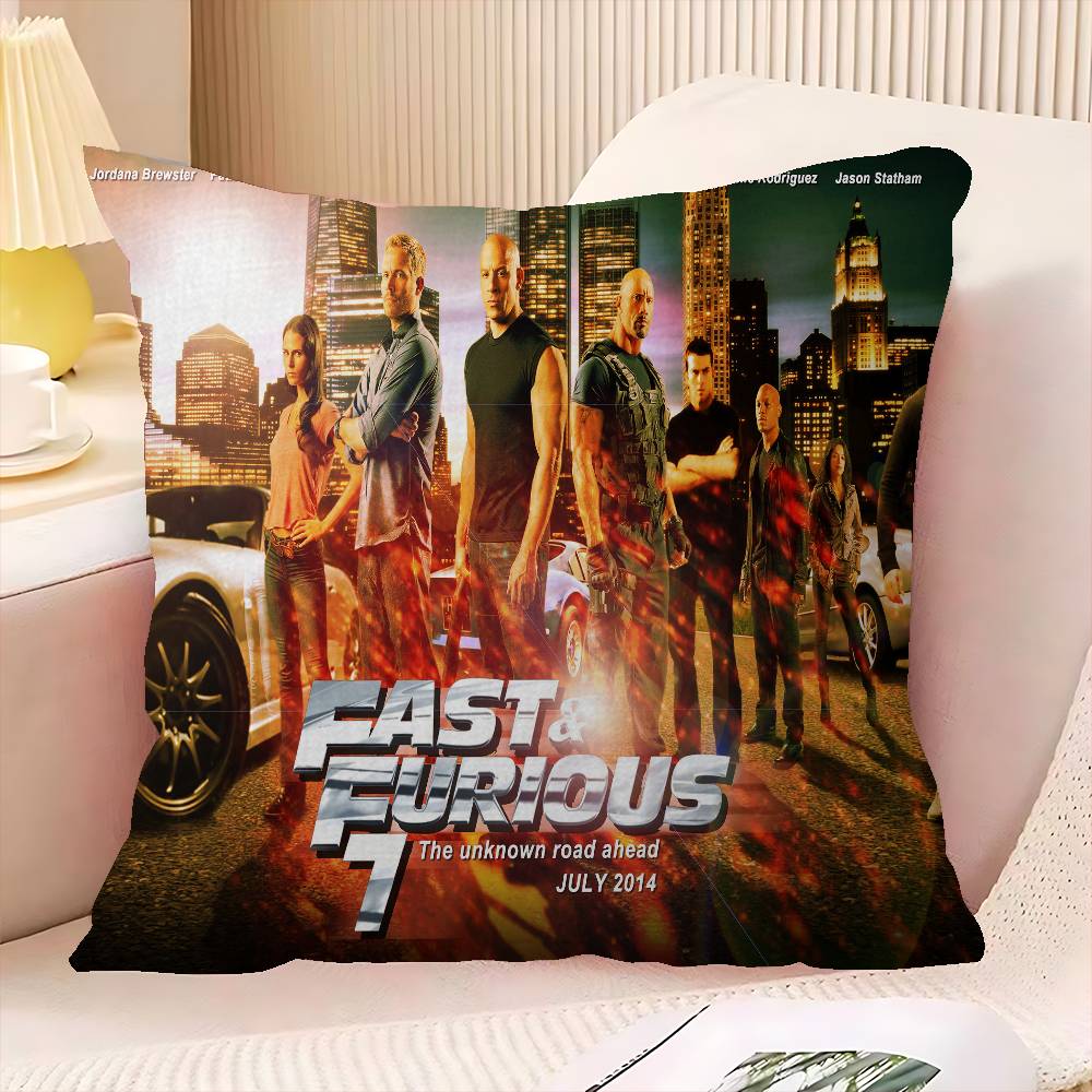 F-Fast & F-Furious pillow cover sofa cushion cover home room decoration children gift