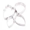 4 Pcs Cookie Cutter Peony Flower Petals DIY Mold Reusable Cake Baking