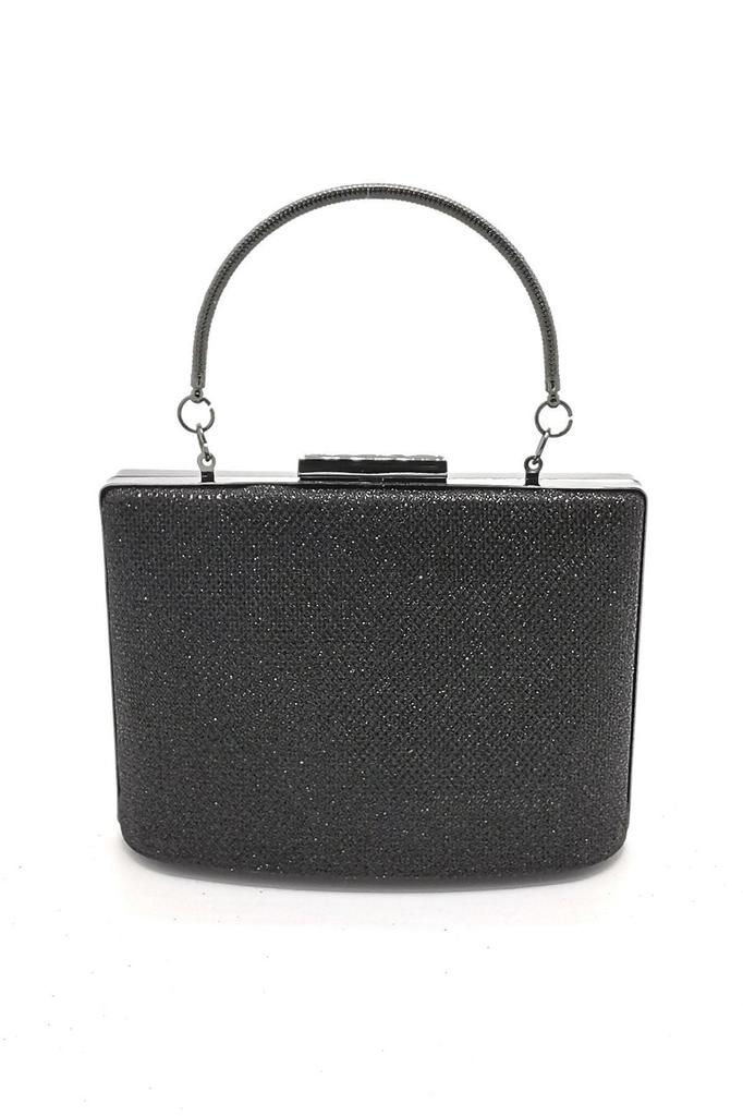 Women's Stylish and Useful Evening Dress Bag Fabric Black Women's Evening Dress Bag