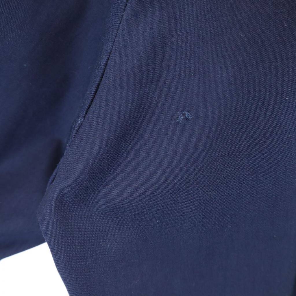 ВИНТАЖНОЕ ПАЛЬТО US ARMY 70-х DLA Всепогодное пальто с воротником из нержавеющей стали 36R Темно-синий Мужское Б/У