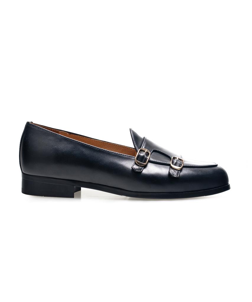 Allclassic Alc4403 Belgian Monk Loafers_Black