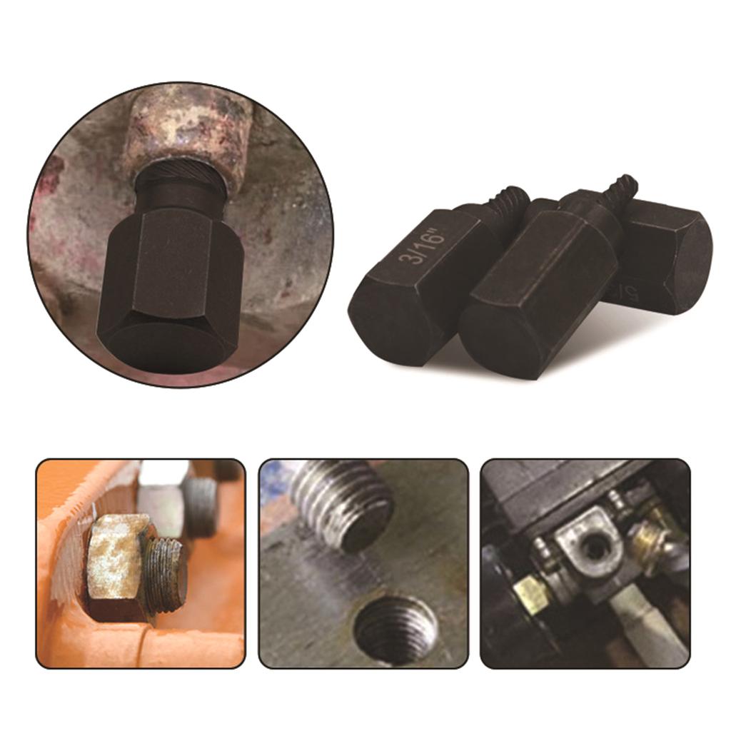 Набор из 10 прецизионных экстракторов винтов, набор из легкого извлечения болтов для механиков, художников, любителей инструментов