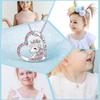 Kids Necklace Heart-shaped Personality Neck Decoration
