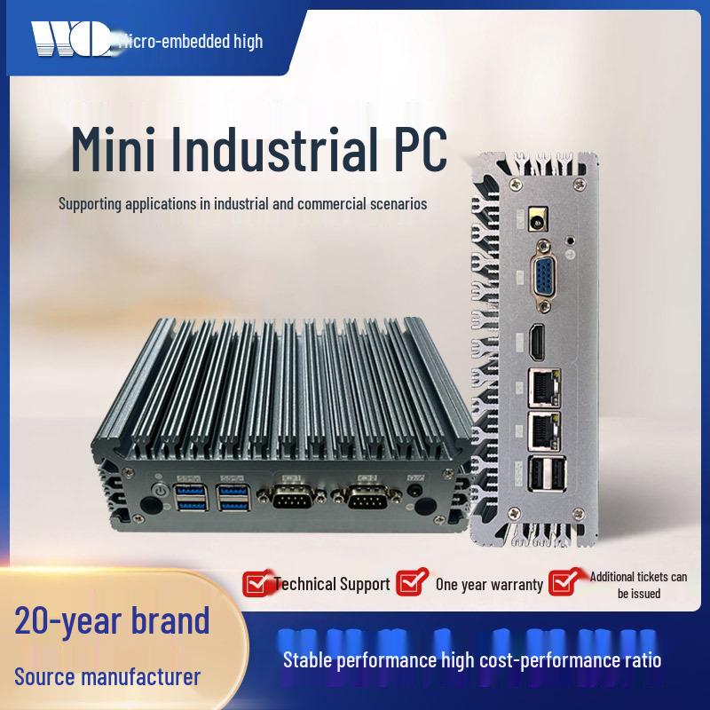 J1900/6412/i5-5200U Android RK3288/3399 Industrial Control Mini PC