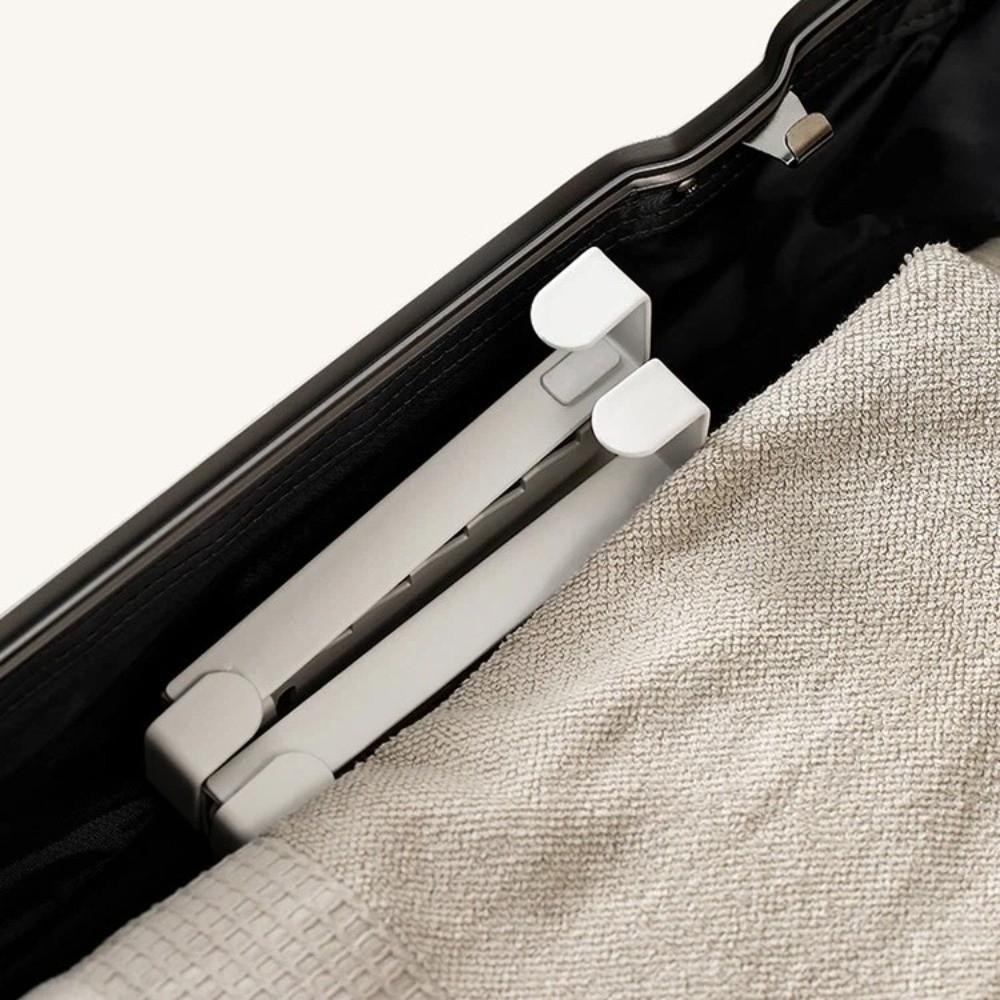 Space-Saving Collapsible Hooks 5 Groves Drying Laundry Rack Creative Over-Door Coat Rack  Home