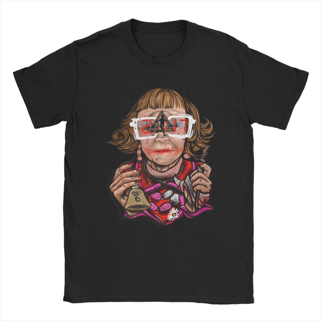 Weapons Movie Gladys T Shirt Men 100% Cotton Novelty T-Shirts Crew Neck Tees Short Sleeve Clothing Plus Size