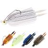 Набор из 5 приманок Spinnerbait Buzzbait с крючком BKK для ловли на приманку Ajing для соленой воды, пресноводной рыбы, для ловли пескарей, морского окуня, луфаря, испанской макрели