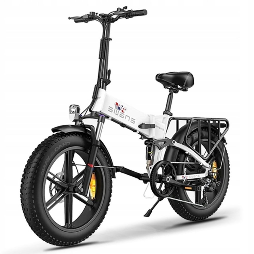 Foldable electric bicycle ENGWE ENGINE X, 250W motor, 48V13AH battery, top speed 25km/h, cruising range 120km, 20*4.0-inch tires