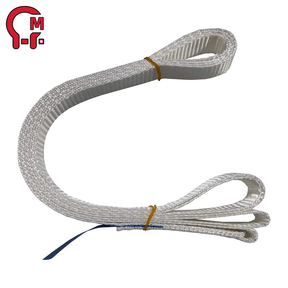 HLM Endless Webbing Sling Polyester Heavy Duty for Lifting Construction Machinery and Industrial Equipment