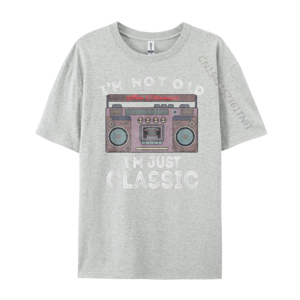 I M Not Old I M Classic Cassette Player Mens Shirts Graphic Tee Couples Winter Printed TShirt Free Shipping Clothes Casua