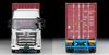 TOMYTEC Tomica Limited Vintage Neo Hino Profia 40ft Marine Container Trailer Toho Sharyo TC36H1C34 Silver Finished Product 1/64 LV-N292a