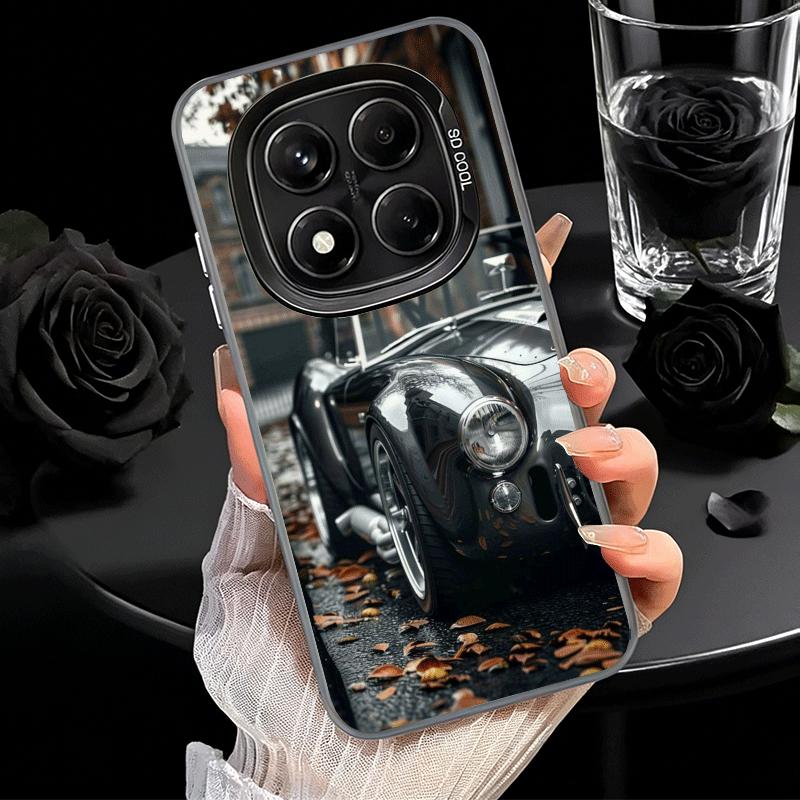 Vintage Car Retro Nostalgia Soft Phone Case for Xiaomi Redmi Note 13 14 15 Pro Plus 12S 12 11S 11 11T 10S 10 Shockproof Cover Ba